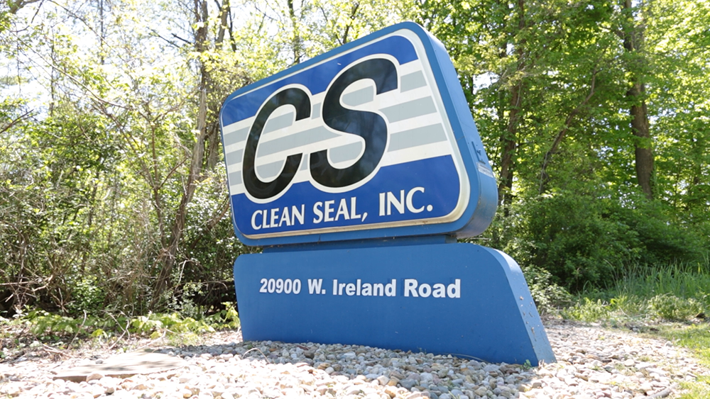Clean Seal 20900 South Bend Road Sign
